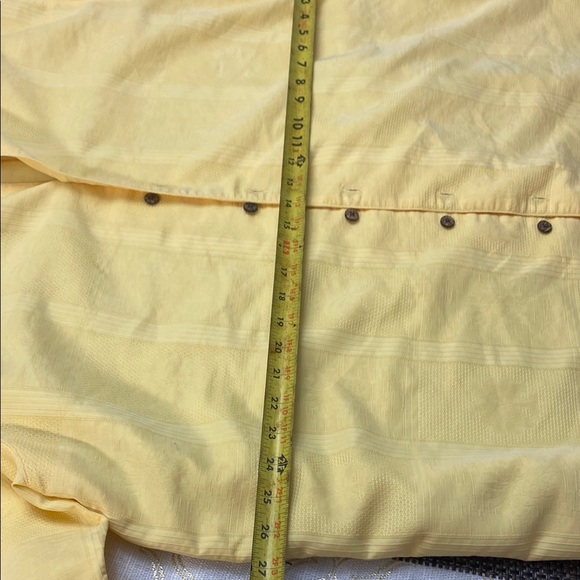 Caribbean Yellow Casual Button Down Shirt - Picture 6 of 7